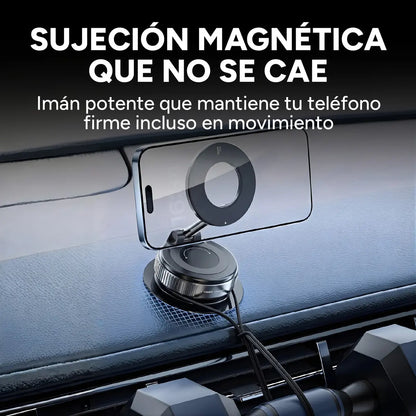 Soporte Magnético 360° para Celular — Auto y Escritorio