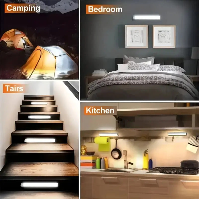 Lámpara LED con Sensor de Movimiento — Recargable USB